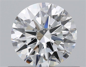 Foto Diamante Natural 0.55 quilates, Redondo , Color G, claridad VVS1 y certificado GIA de