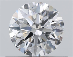 Foto Diamante Natural 0.52 quilates, Redondo , Color F, claridad VVS1 y certificado GIA de