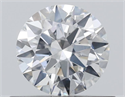 Diamante Natural 0.51 quilates, Redondo , Color F, claridad SI1 y certificado GIA