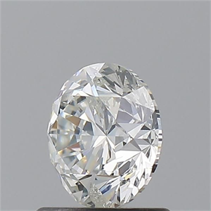 Picture of Natural Diamond 0.91 Carats, Round with Very Good Cut, G Color, I1 Clarity and Certified by GIA
