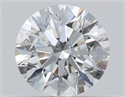 Natural Diamond 0.50 Carats, Round with Very Good Cut, G Color, SI2 Clarity and Certified by GIA