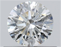 Diamante Natural 0.50 quilates, Redondo , Color I, claridad VS2 y certificado GIA