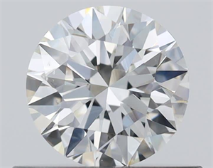 Picture of Natural Diamond 0.50 Carats, Round with Excellent Cut, H Color, VS2 Clarity and Certified by GIA