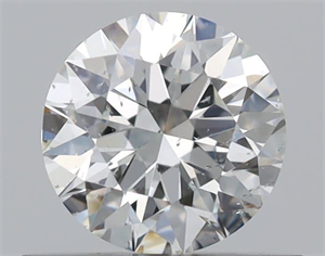 Foto Diamante Natural 0.50 quilates, Redondo , Color I, claridad SI1 y certificado GIA de