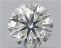 Diamante Natural 0.50 quilates, Redondo , Color K, claridad VS2 y certificado GIA