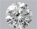Diamante Natural 0.50 quilates, Redondo , Color I, claridad SI1 y certificado GIA