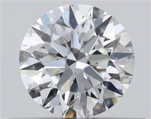 Foto Diamante Natural 0.44 quilates, Redondo , Color H, claridad VS1 y certificado GIA de