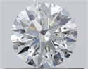 Diamante Natural 0.42 quilates, Redondo , Color H, claridad VVS2 y certificado GIA