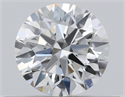 Diamante Natural 0.42 quilates, Redondo , Color H, claridad VVS2 y certificado GIA