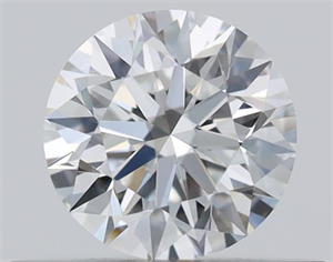 Foto Diamante Natural 0.40 quilates, Redondo , Color H, claridad VS1 y certificado GIA de