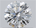 Diamante Natural 0.40 quilates, Redondo , Color J, claridad VVS1 y certificado GIA