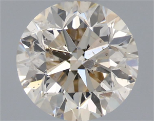 Picture of Natural Diamond 1.00 Carats, Round with Very Good Cut, L Color, SI2 Clarity and Certified by IGI