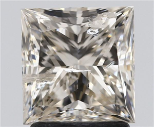 Foto Diamante Natural 2.00 quilates, Princesa , Color K, claridad I1 y certificado IGI de