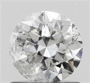 Picture of Natural Diamond 0.80 Carats, Round with Excellent Cut, G Color, I1 Clarity and Certified by IGI