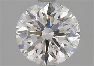 Foto Diamante Natural 1.58 quilates, Redondo , Color F, claridad SI1 y certificado GIA de