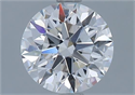Natural Diamond 1.53 Carats, Round with Excellent Cut, E Color, VS1 Clarity and Certified by GIA