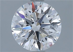 Picture of Natural Diamond 1.53 Carats, Round with Excellent Cut, E Color, VS1 Clarity and Certified by GIA