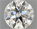 Natural Diamond 1.00 Carats, Round with Excellent Cut, I Color, SI2 Clarity and Certified by IGI