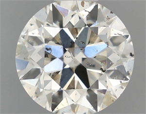 Picture of Natural Diamond 1.00 Carats, Round with Excellent Cut, I Color, SI2 Clarity and Certified by IGI