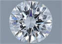 Diamante Natural 1.55 quilates, Redondo , Color G, claridad VVS2 y certificado GIA