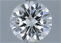 Diamante Natural 1.59 quilates, Redondo , Color J, claridad VVS1 y certificado GIA