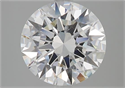 Natural Diamond 2.51 Carats, Round with Excellent Cut, D Color, VVS2 Clarity and Certified by GIA