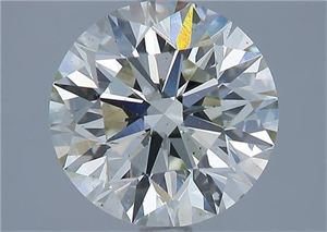 Picture of Natural Diamond 2.61 Carats, Round with Excellent Cut, K Color, SI1 Clarity and Certified by GIA