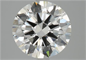 Natural Diamond 2.60 Carats, Round with Excellent Cut, I Color, VS1 Clarity and Certified by GIA