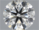 Natural Diamond 0.70 Carats, Round with Very Good Cut, J Color, VS1 Clarity and Certified by IGI