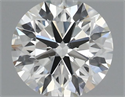 Diamante Natural 0.61 quilates, Redondo , Color H, claridad VS2 y certificado IGI