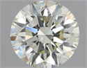 Diamante Natural 0.70 quilates, Redondo , Color K, claridad VVS2 y certificado IGI