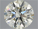 Diamante Natural 0.73 quilates, Redondo , Color M, claridad VVS2 y certificado IGI