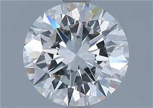 Picture of Natural Diamond 1.50 Carats, Round with Excellent Cut, H Color, VVS1 Clarity and Certified by GIA