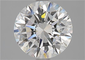 Picture of Natural Diamond 2.12 Carats, Round with Excellent Cut, H Color, VS1 Clarity and Certified by GIA