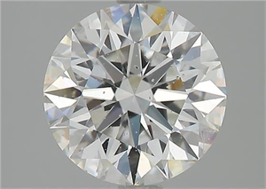 Picture of Natural Diamond 2.16 Carats, Round with Excellent Cut, E Color, SI2 Clarity and Certified by GIA