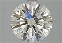 Diamante Natural 2.17 quilates, Redondo , Color I, claridad VS2 y certificado GIA