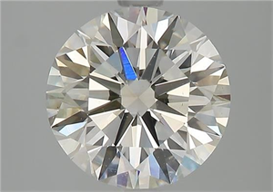 Foto Diamante Natural 2.17 quilates, Redondo , Color I, claridad VS2 y certificado GIA de