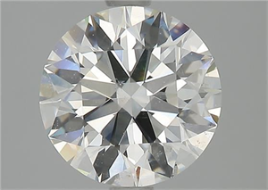 Picture of Natural Diamond 2.13 Carats, Round with Excellent Cut, I Color, SI1 Clarity and Certified by GIA