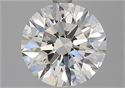 Natural Diamond 2.09 Carats, Round with Excellent Cut, I Color, VVS2 Clarity and Certified by GIA