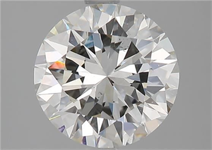 Picture of Natural Diamond 2.02 Carats, Round with Very Good Cut, H Color, SI1 Clarity and Certified by GIA