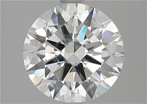 Foto Diamante Natural 2.01 quilates, Redondo , Color E, claridad SI2 y certificado GIA de