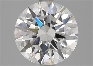 Picture of Natural Diamond 2.02 Carats, Round with Excellent Cut, I Color, VVS1 Clarity and Certified by GIA