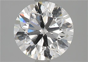 Foto Diamante Natural 2.01 quilates, Redondo , Color F, claridad SI1 y certificado GIA de