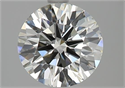 Diamante Natural 1.97 quilates, Redondo , Color J, claridad VS2 y certificado GIA