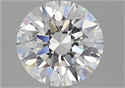 Natural Diamond 1.80 Carats, Round with Excellent Cut, D Color, VS1 Clarity and Certified by GIA