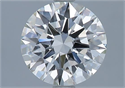 Natural Diamond 1.82 Carats, Round with Excellent Cut, I Color, VVS2 Clarity and Certified by GIA