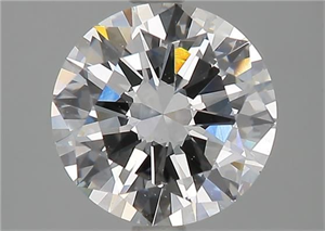 Picture of Natural Diamond 1.81 Carats, Round with Very Good Cut, D Color, VS2 Clarity and Certified by GIA