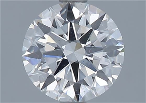 Foto Diamante Natural 1.51 quilates, Redondo , Color E, claridad SI1 y certificado GIA de