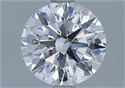 Natural Diamond 1.51 Carats, Round with Excellent Cut, D Color, SI1 Clarity and Certified by GIA