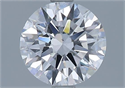 Natural Diamond 1.51 Carats, Round with Excellent Cut, D Color, SI1 Clarity and Certified by GIA